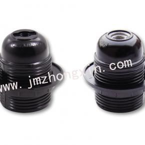 E27-LS locked full-threaded bakelite lamp holder - 副本